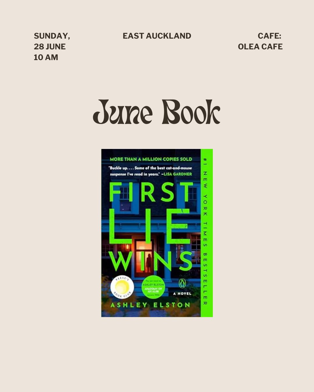 Book Club June