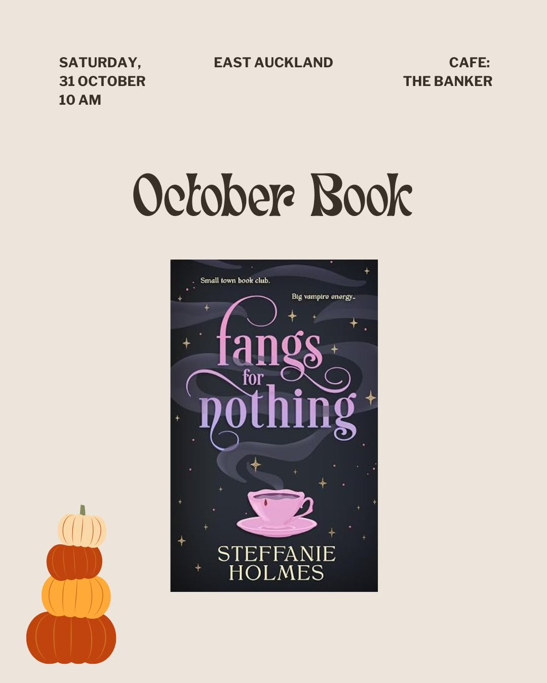 Book Club October