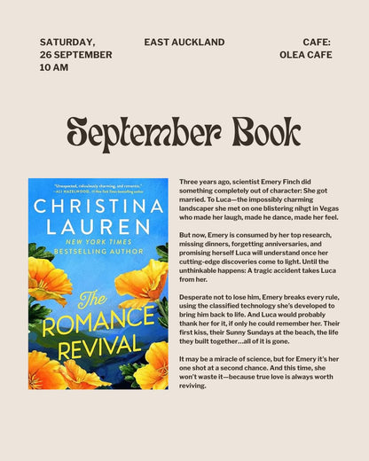 Book Club September
